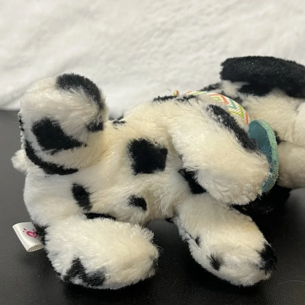 MADDIE the Dalmatian Dog Mini Plush Stuffed Animal by Justice Name Tag Collar